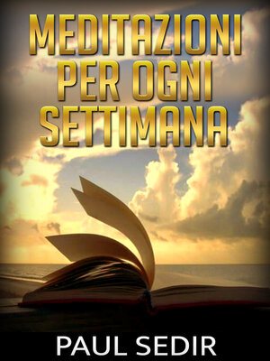 cover image of Meditazioni per ogni settimana